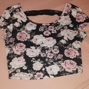 Floral Crop Top